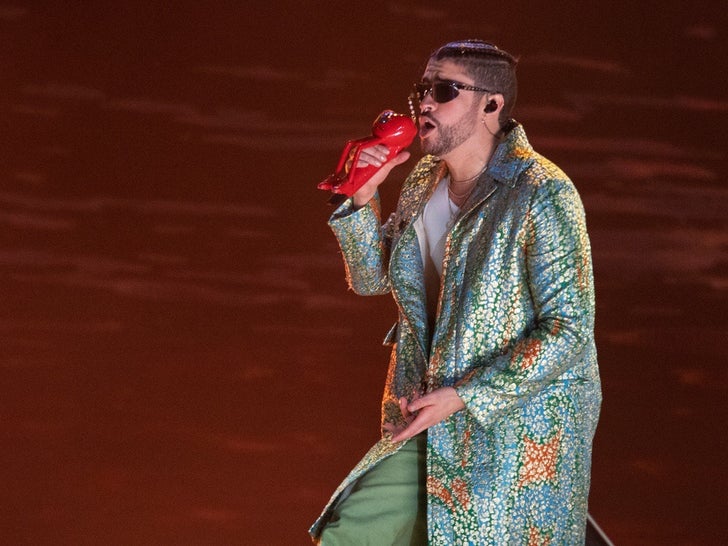 Bad Bunny Performance Photos