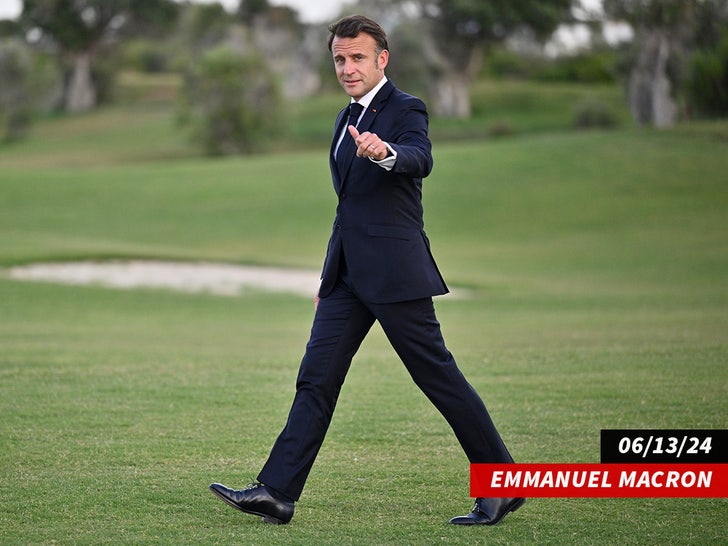 Emmanuel macron name swipe