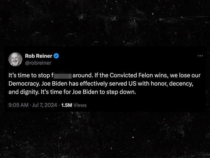 rob reiner biden step down tweet