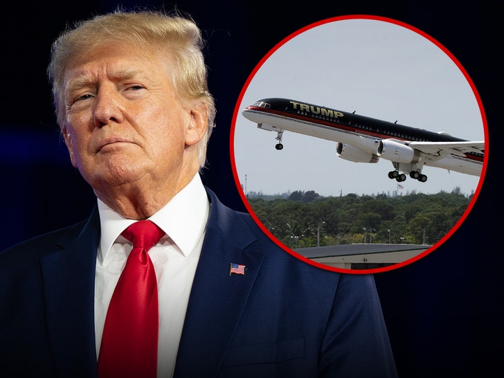 donald trump boeing plane