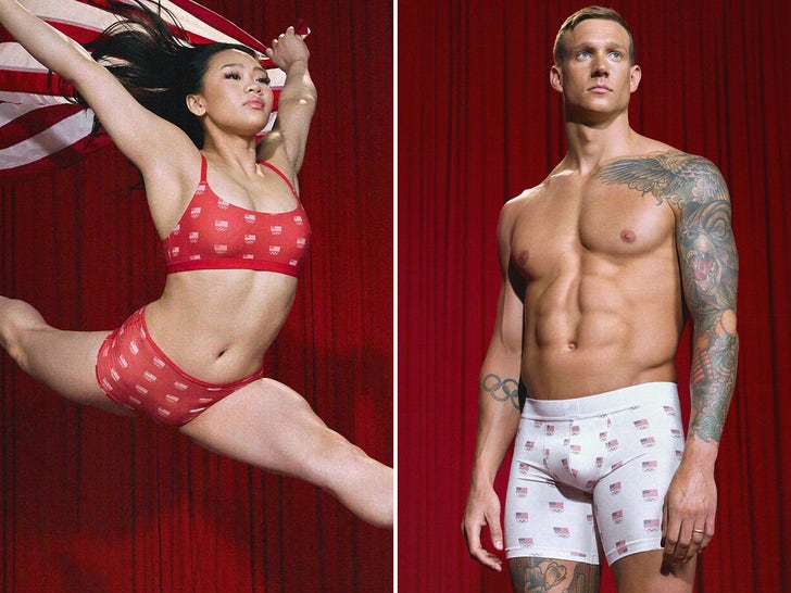 Olympics Team USA In SKIMS