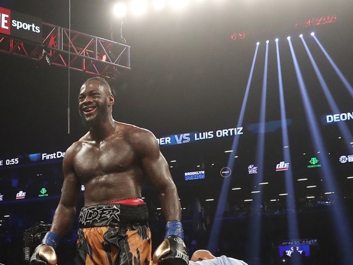 Deontay Wilder Fight Photos