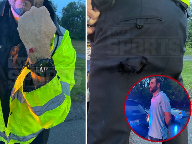 Scottie Scheffler Arrest Photos