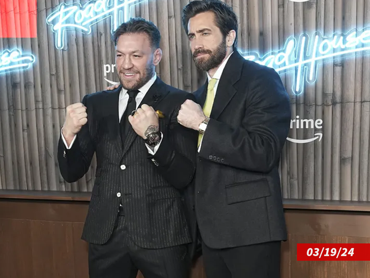 Jake Gyllenhaal and Conor McGregor