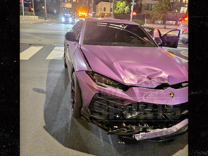 kelly oubre smashed lambo accident