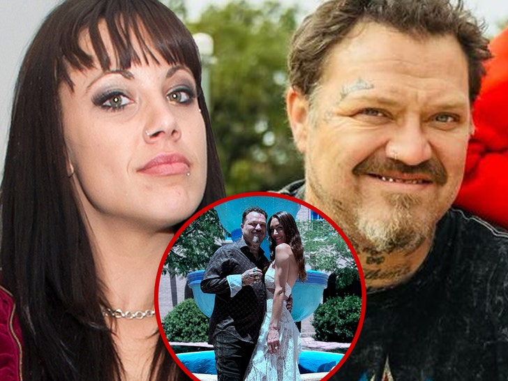 nikki boyd bam margera wedding photo