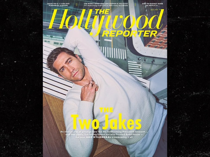 Jake Gyllenhaal thr cover Guy Aroch