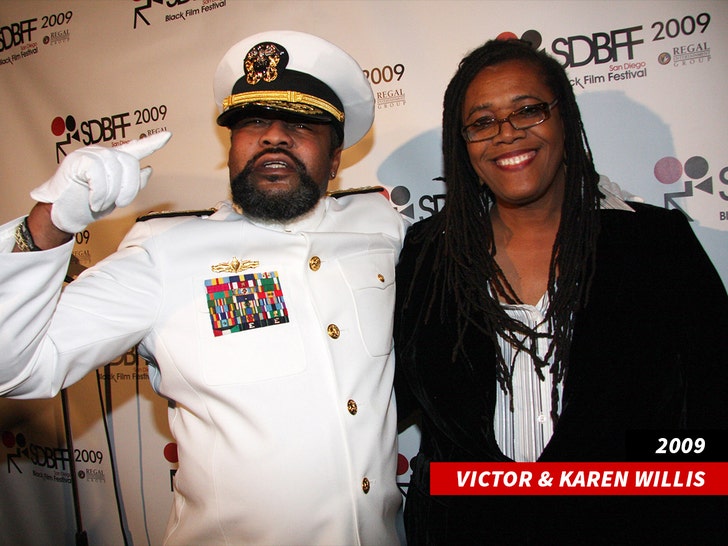 Karen Willis and Victor Willis getty 1