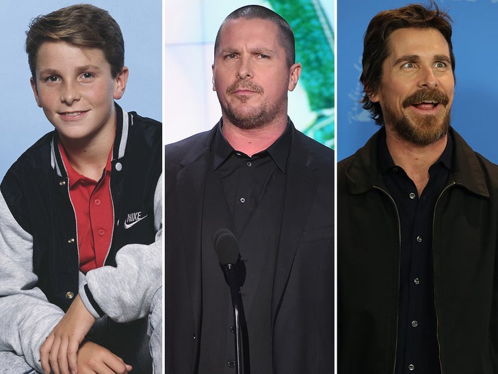 Christian Bale Through The Years