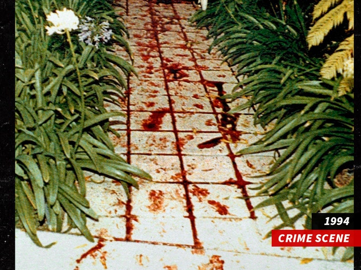 nicole brown crime scene