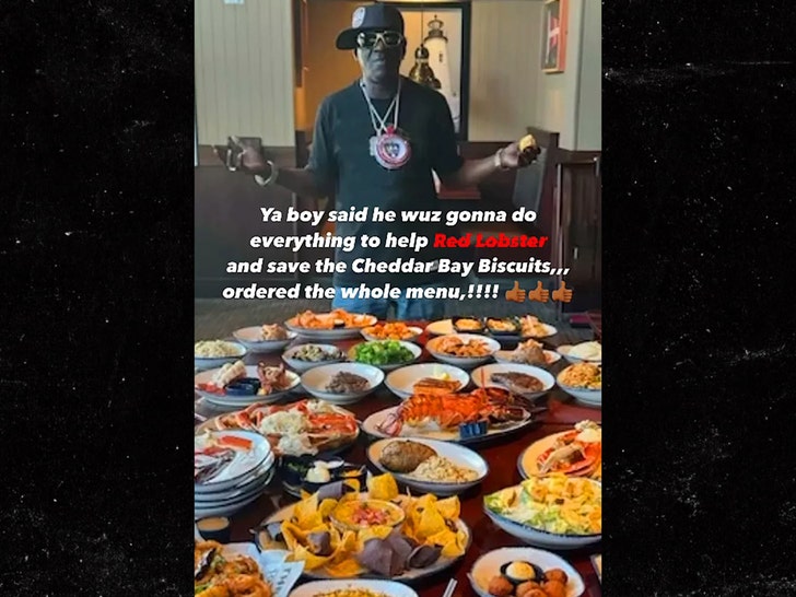 flava flav red lobster