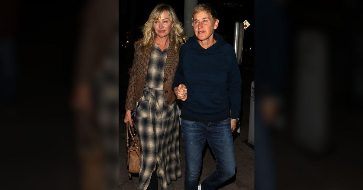 Photo of Ellen DeGeneres, Portia de Rossi