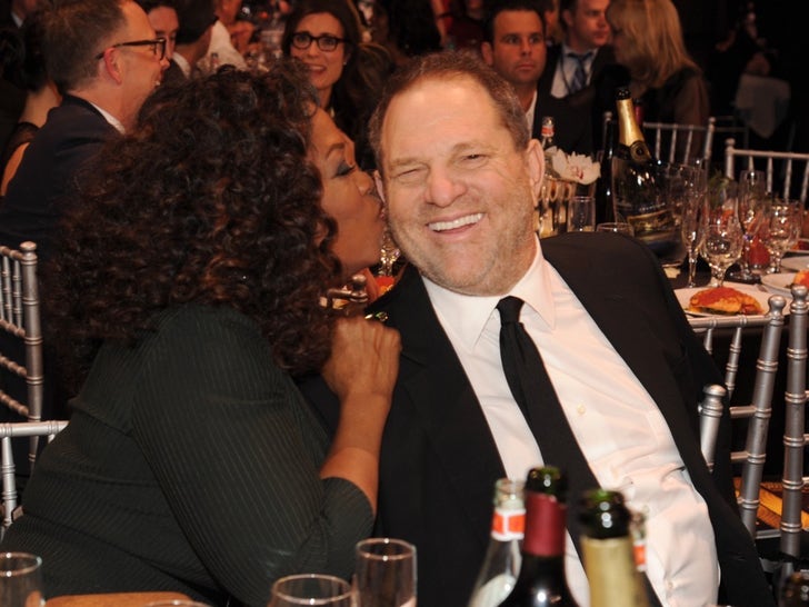 Harvey Weinstein with Hollywood Elites