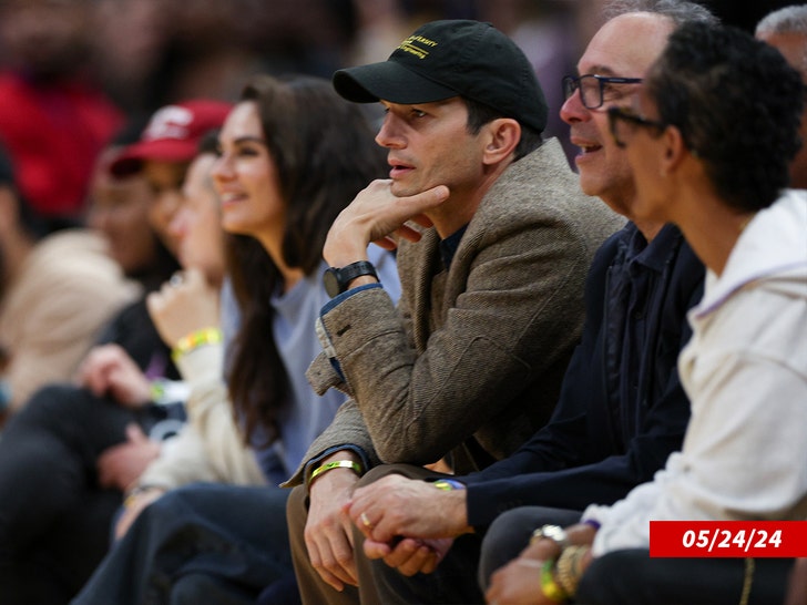 ashton kutcher and mila kunis and caitlin clark