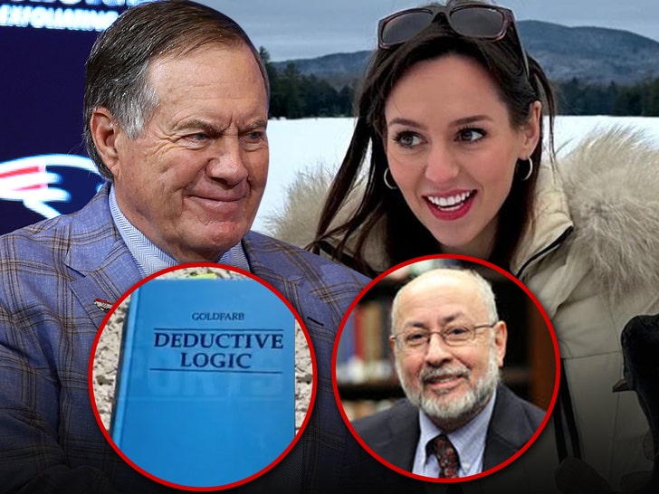 Jordon Hudson and Bill Belichick