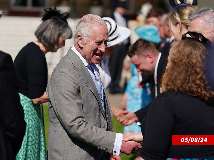 prince charles at the garden