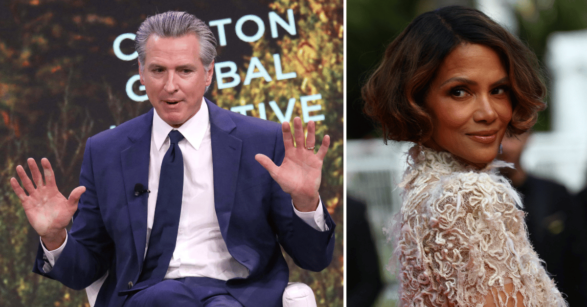 halle-berry-slams-gavin-newsom-veto-california-menopause-bil-1-1764882052527 Split photo of Gavin Newsom, Halle Berry
