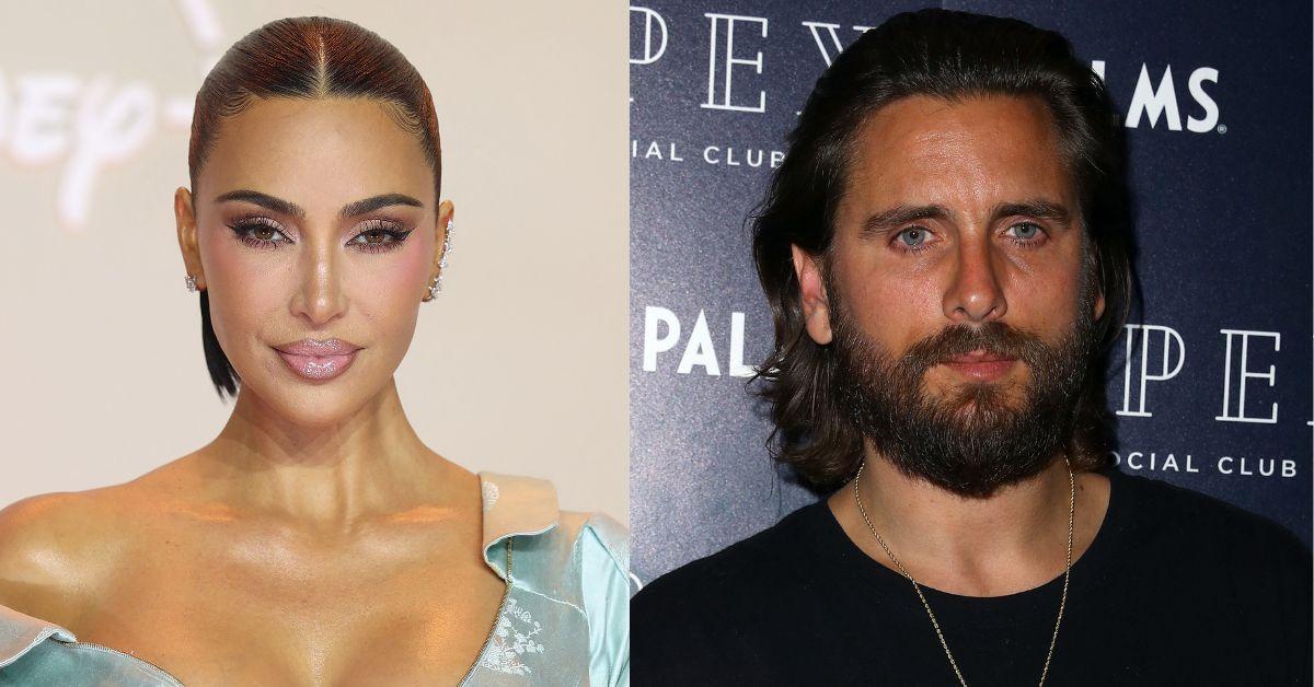 Kim Kardashian drew attention after Scott Disick reposted a playful milk-carton stunt on social media.
