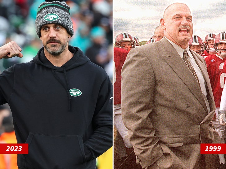 aaron rodgers jesse ventura side by side year swipe