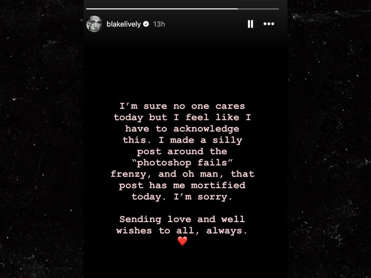 Blake Liveley Insta Post