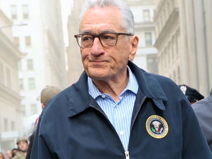 Robert DeNiro no le estaba gritando a los manifestantes pro palestinos