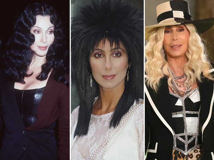 Cher Through The Years