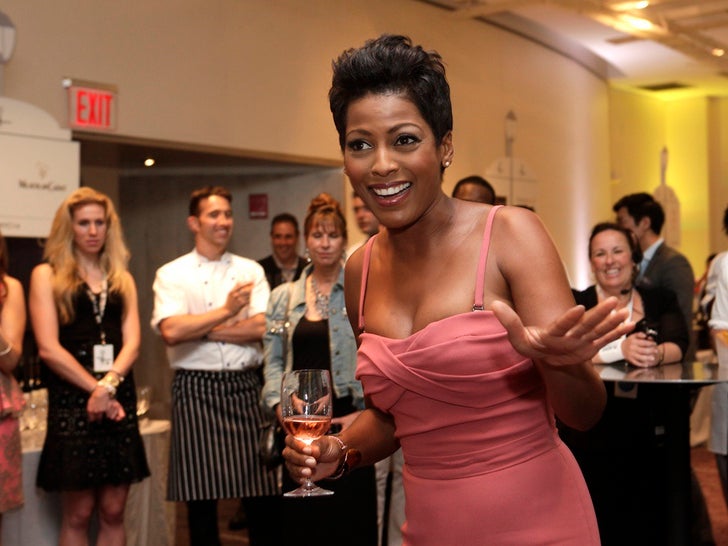 Tamron Hall Hard At Work