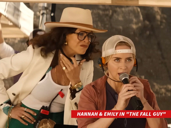 0a6eb3b8450f4a86936746edb0a5f466_md Hannah Waddingham and Emily Blunt