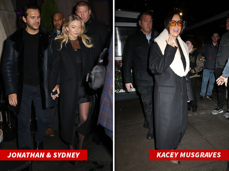 Sydney Sweeney and  Jonathan Davino Kacey Musgraves