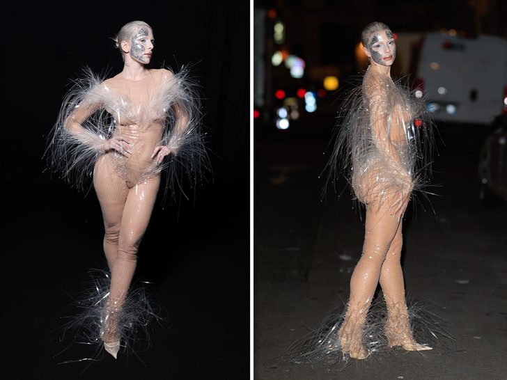 0addb21222334c24951e4a19a83e6944_md Julia Fox mugler show side by side