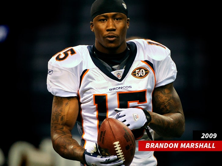 brandon marshall broncos name swipe