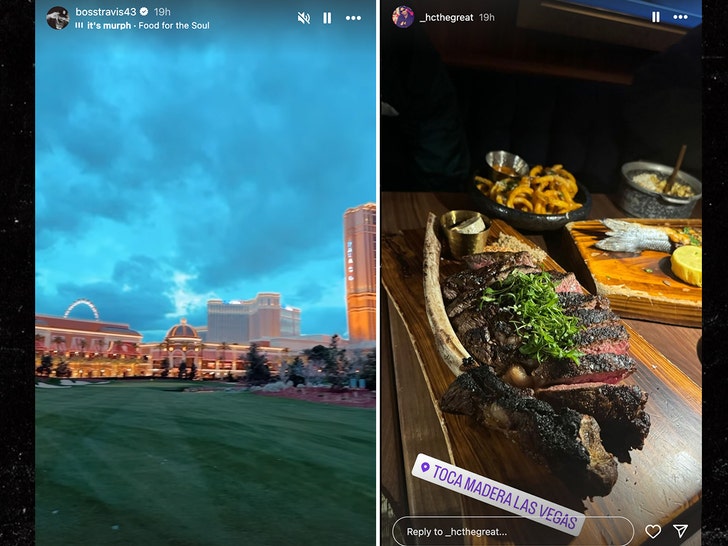 travis kelce vegas golf