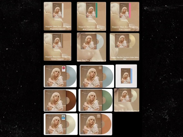 Billie Eilish Vinyl Sub