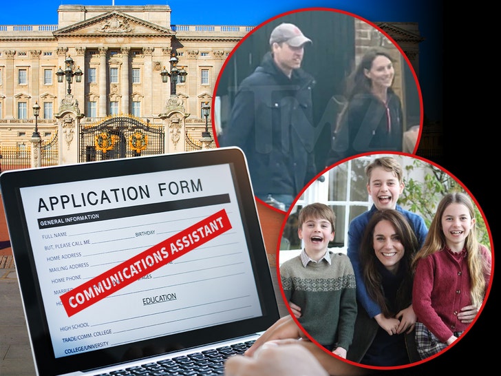 Buckingham Palace job applications communications assistant