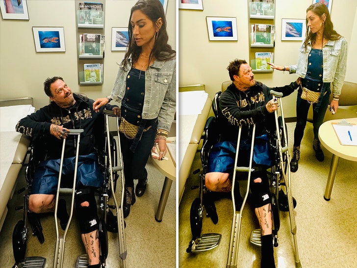 bam margera in the doctors office