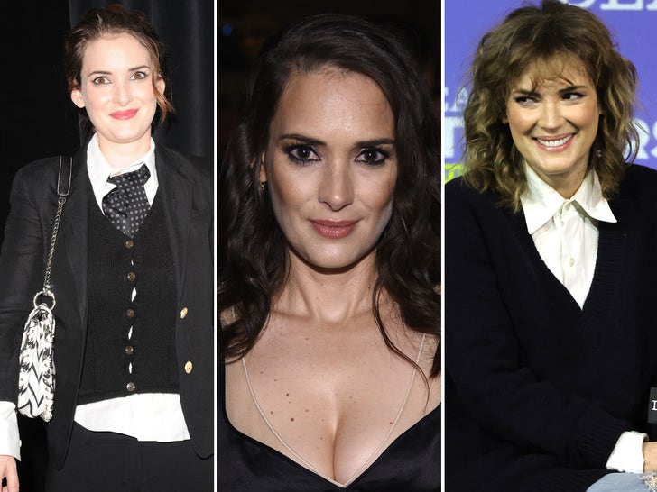 Winona Ryder Through The Years