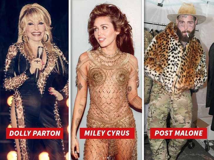 post malone miley cyrus and dolly parton