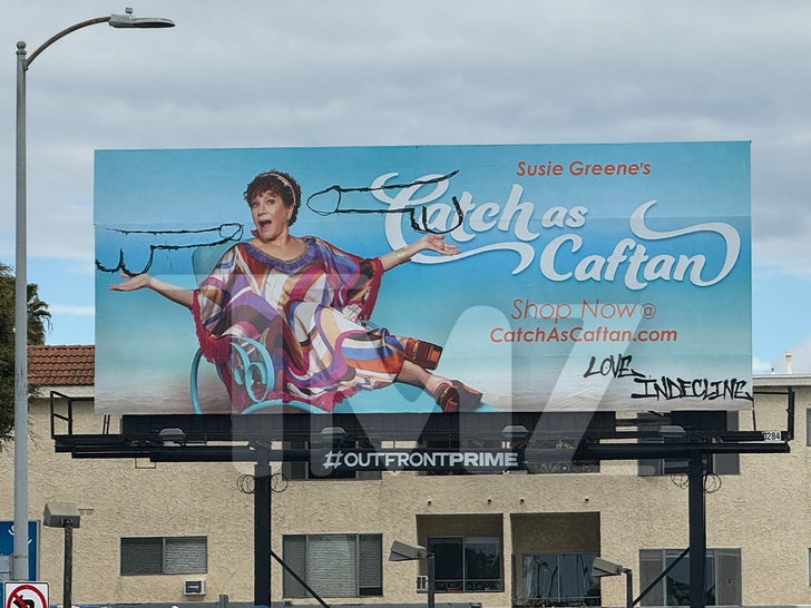 Curb Your Enthusiam Billboard Defaced with Penises 6