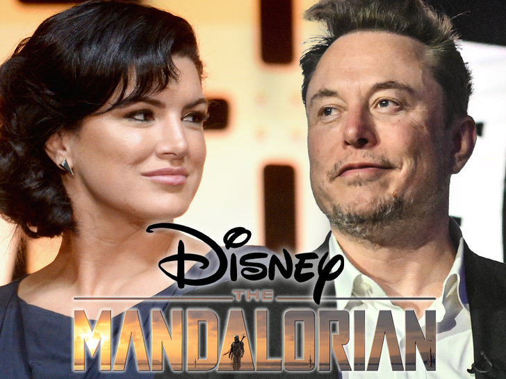 gina carano elon musk mandalorian