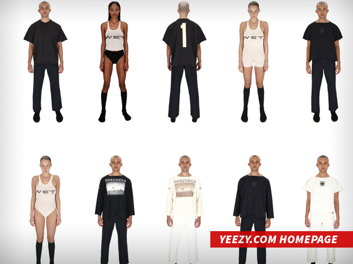 Yeezy.com Homepage