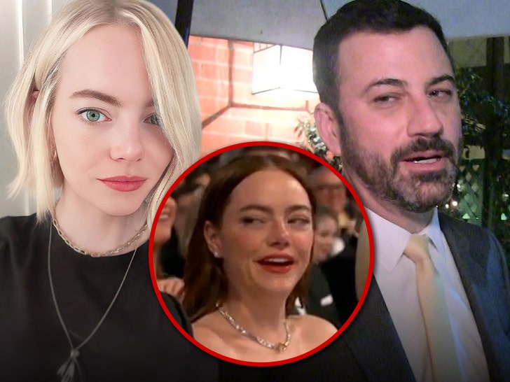 emma stone and jimmy kimmel
