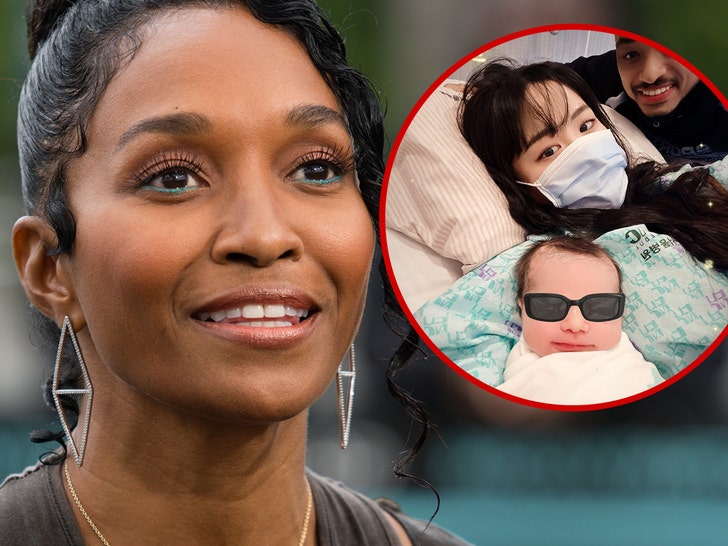 23ec3a2a1b23417f99a7d897c8d77933_md 0304 Rozonda Ocelean Thomas baby photo instagram getty