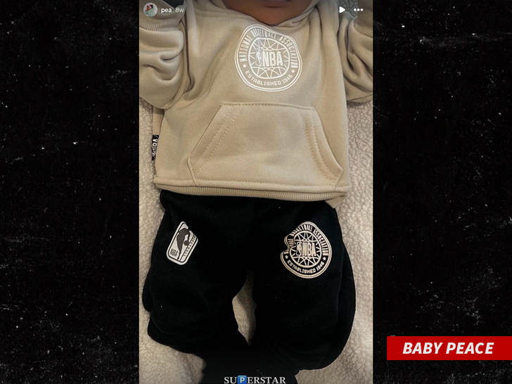 Jalen Green Welcomed Baby Girl baby peace