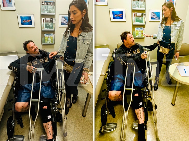 bam margera in the doctors office