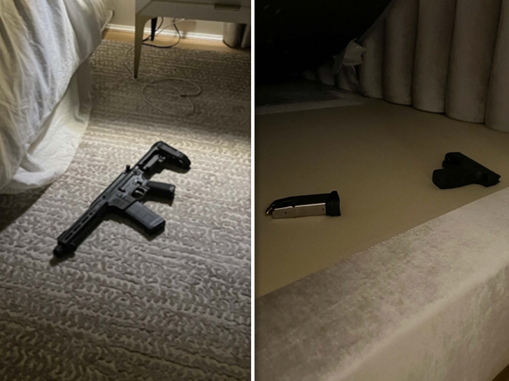 Jeannie Mai v Jeezy guns in documents