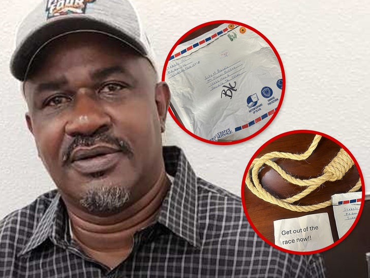 Alcalde de Texas recibe soga en un paquete