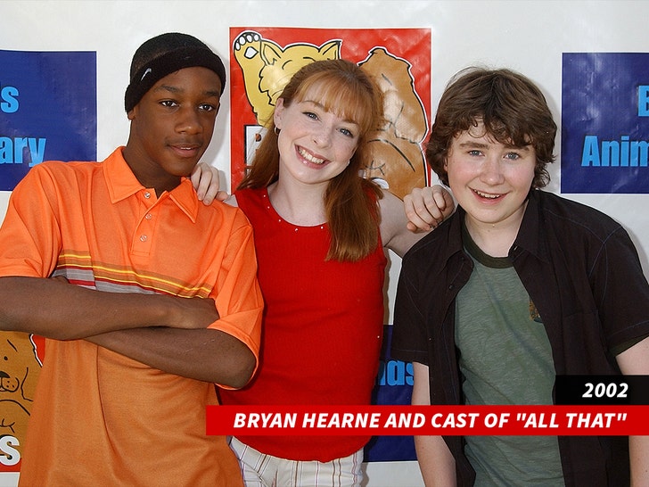Bryan Hearne and cast of all that
