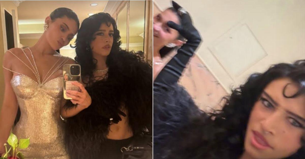 picture of Kylie Jenner and Odessa A’zion