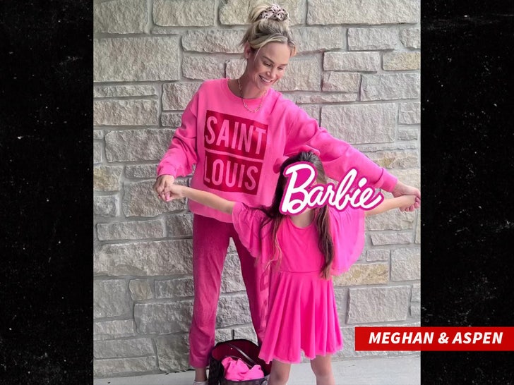 Meghan King and Daughter Aspen