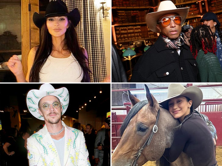 Celebs Wearing Cowboy Hats